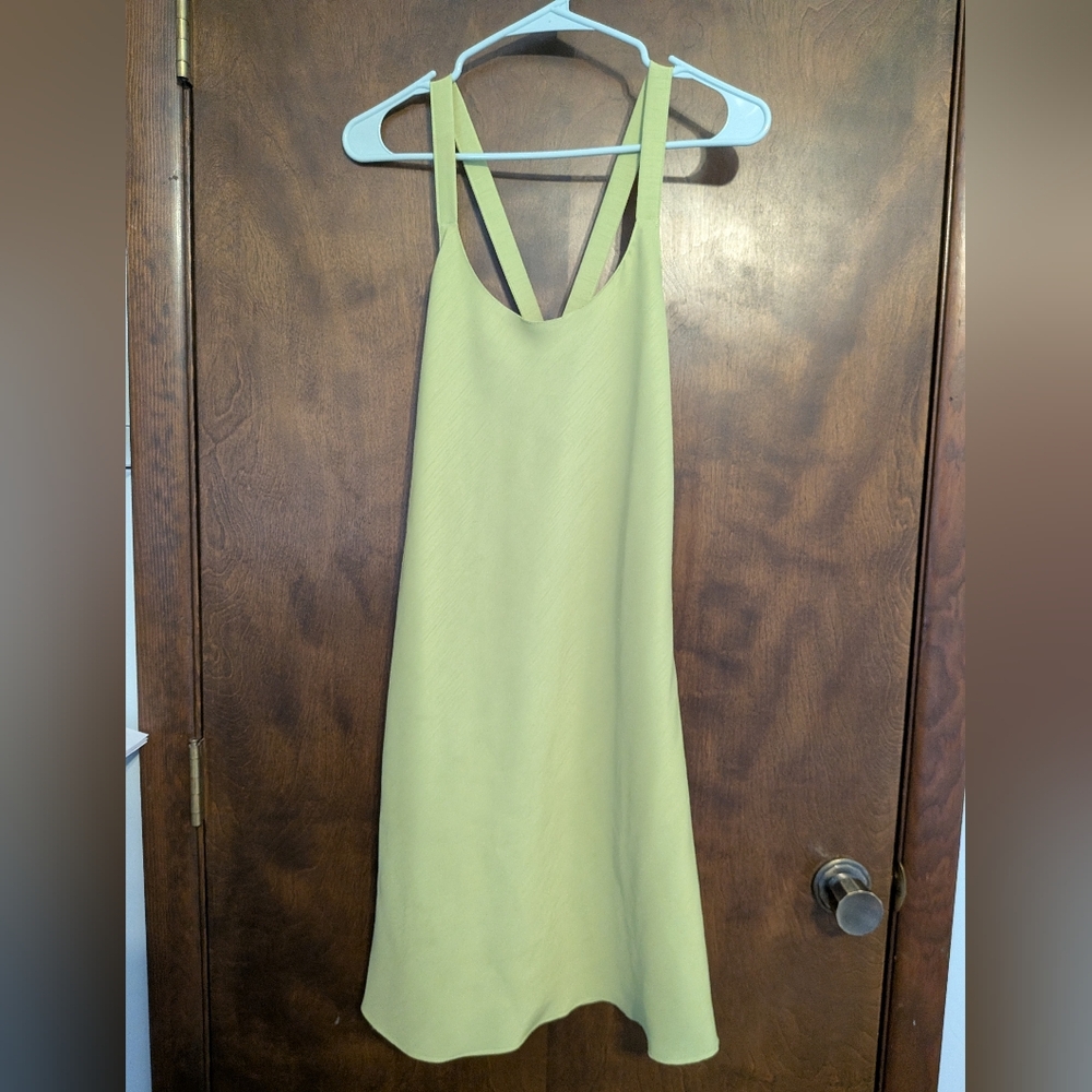Vintage Lime Green Sleeveless Dress